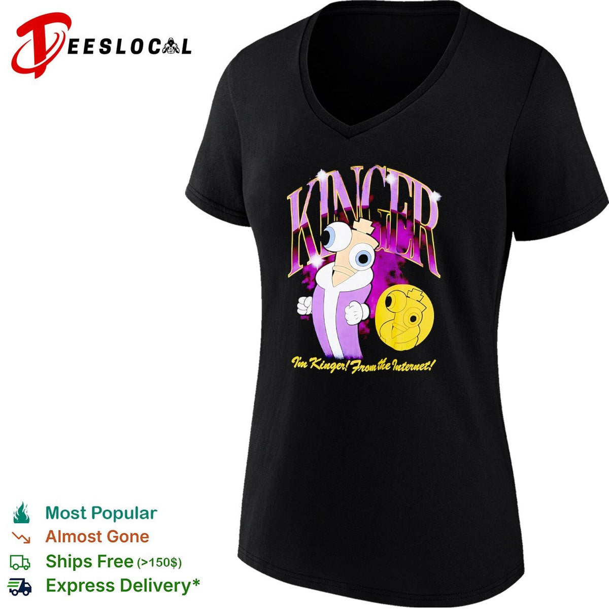 Kinger The Amazing Digital Circus Kinger I’m Kinger From the Internet shirt Unisex