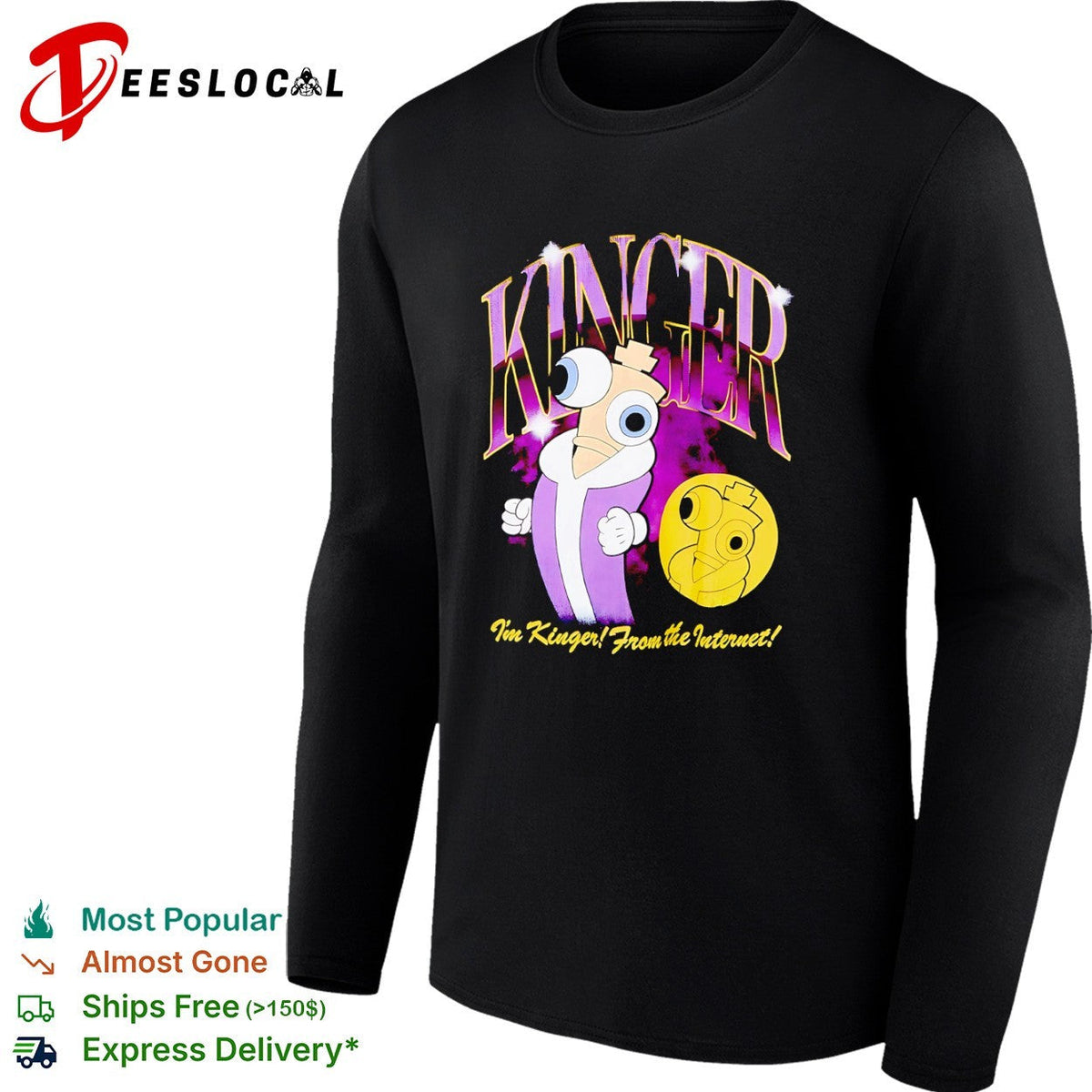 Kinger The Amazing Digital Circus Kinger I’m Kinger From the Internet shirt Unisex