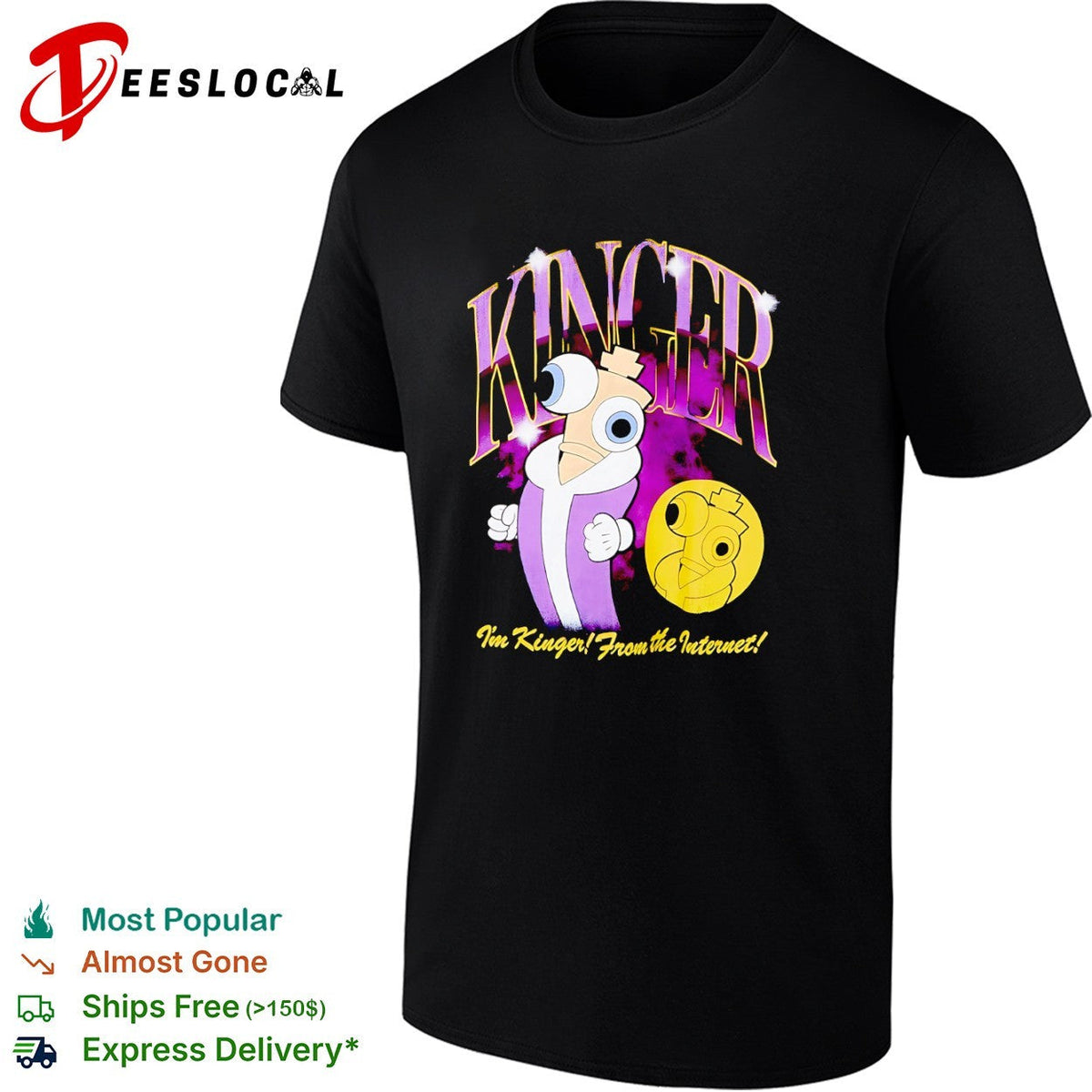 Kinger The Amazing Digital Circus Kinger I’m Kinger From the Internet shirt Unisex