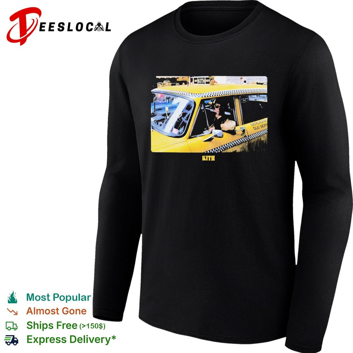 Kith taxi off duty shirt Unisex