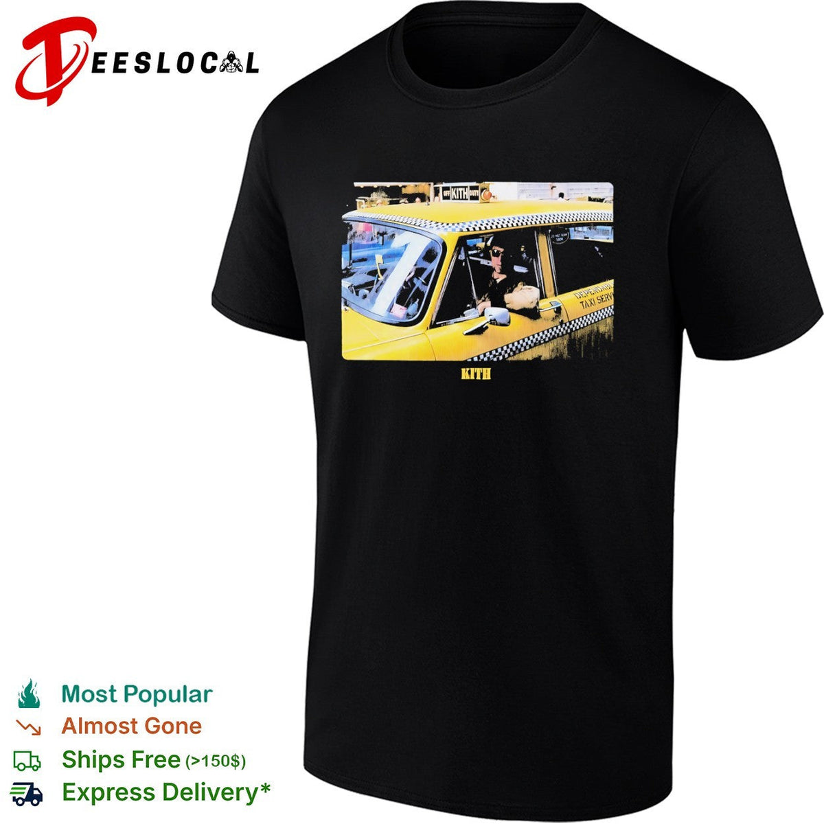 Kith taxi off duty shirt Unisex