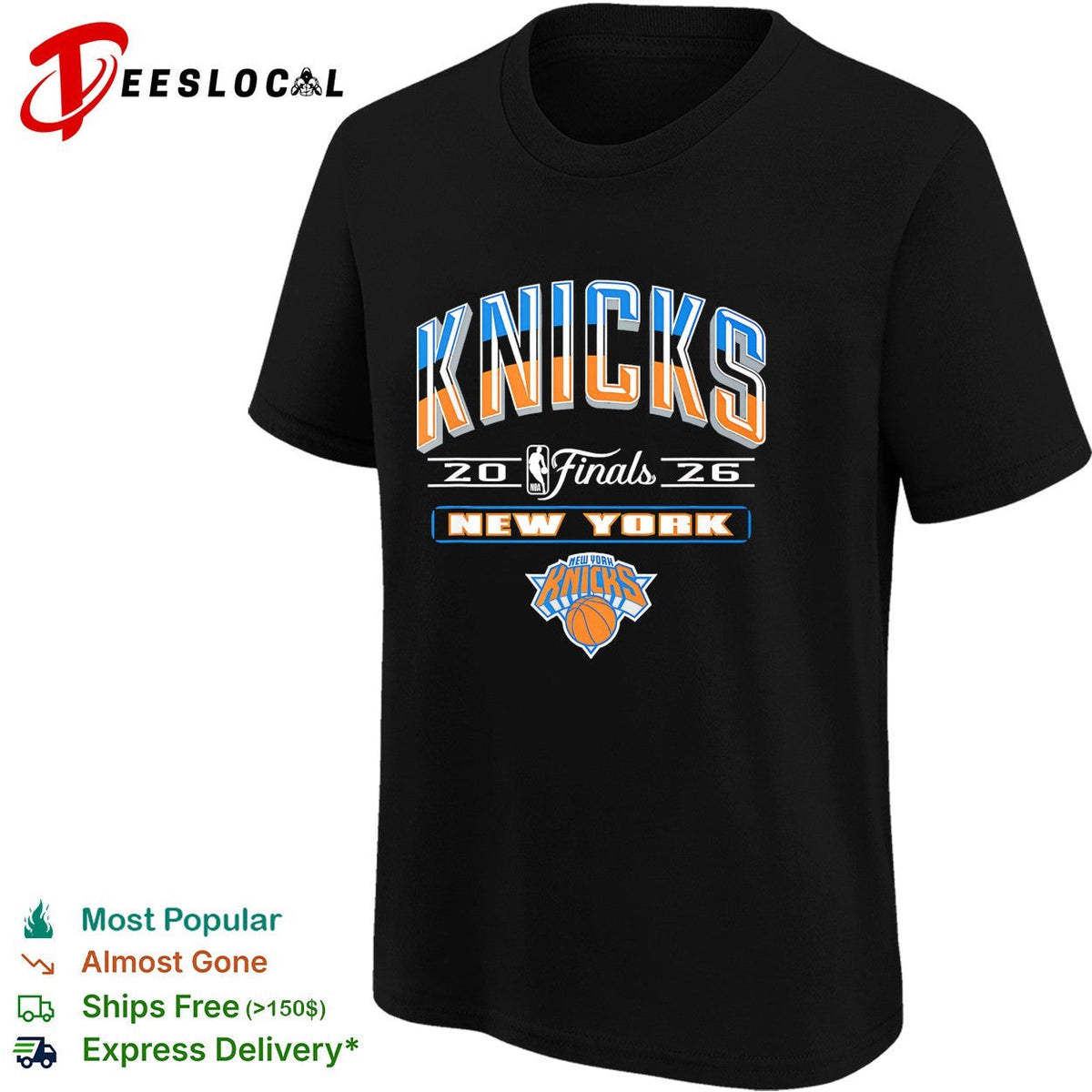Knicks 2026 Finals New York NBA Basketball Team Concept Fan Graphic shirt Unisex