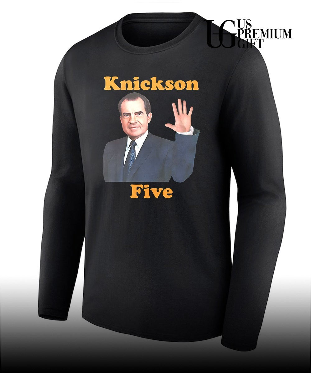 Knickson Five Richard Nixon x NBA funny Unisex