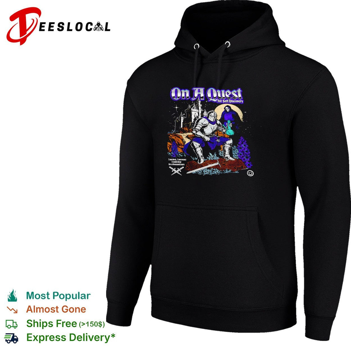 Knight on a quest for self discovery shirt Unisex