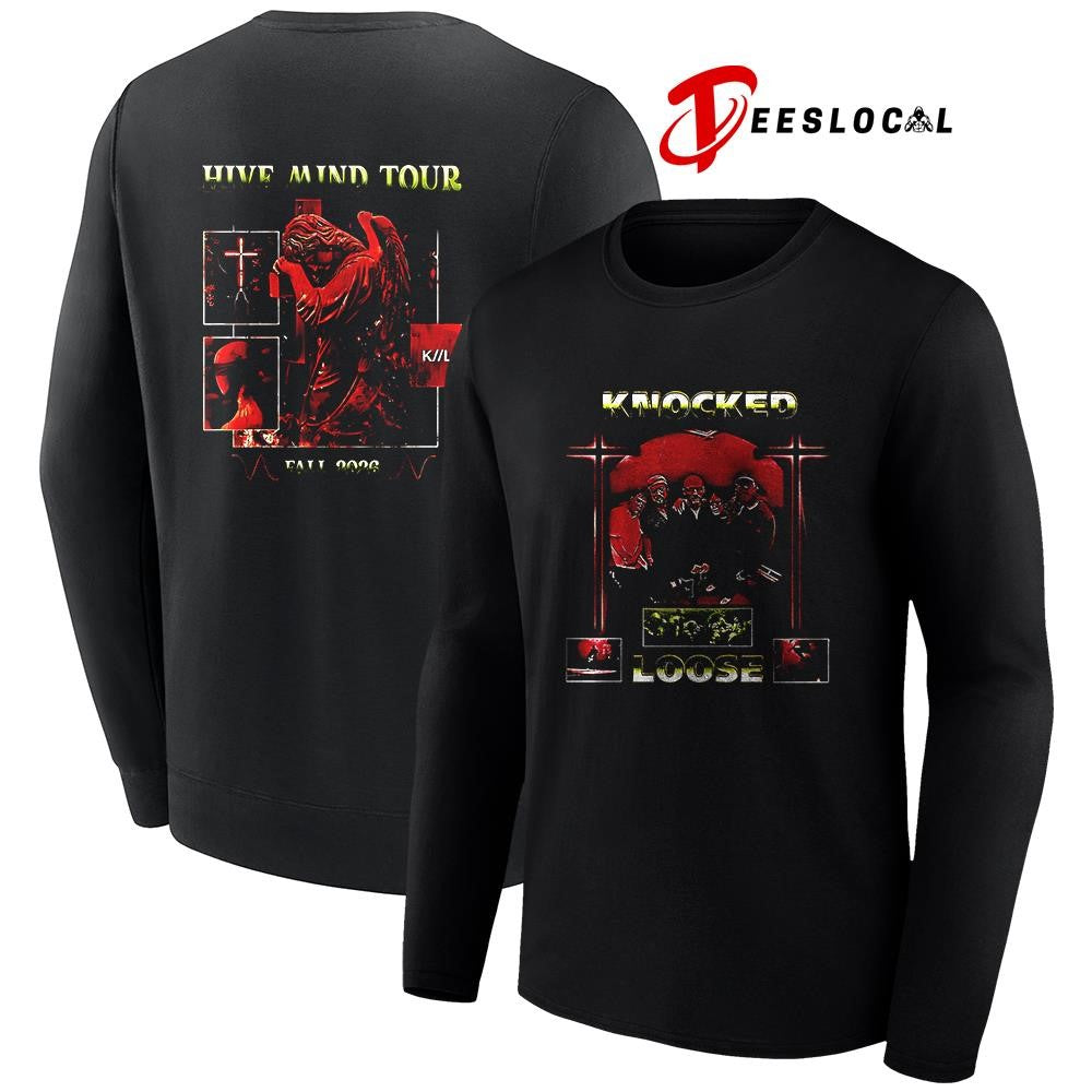 Knocked Loose Hive Mind tour fall 2026 graphic shirt Unisex