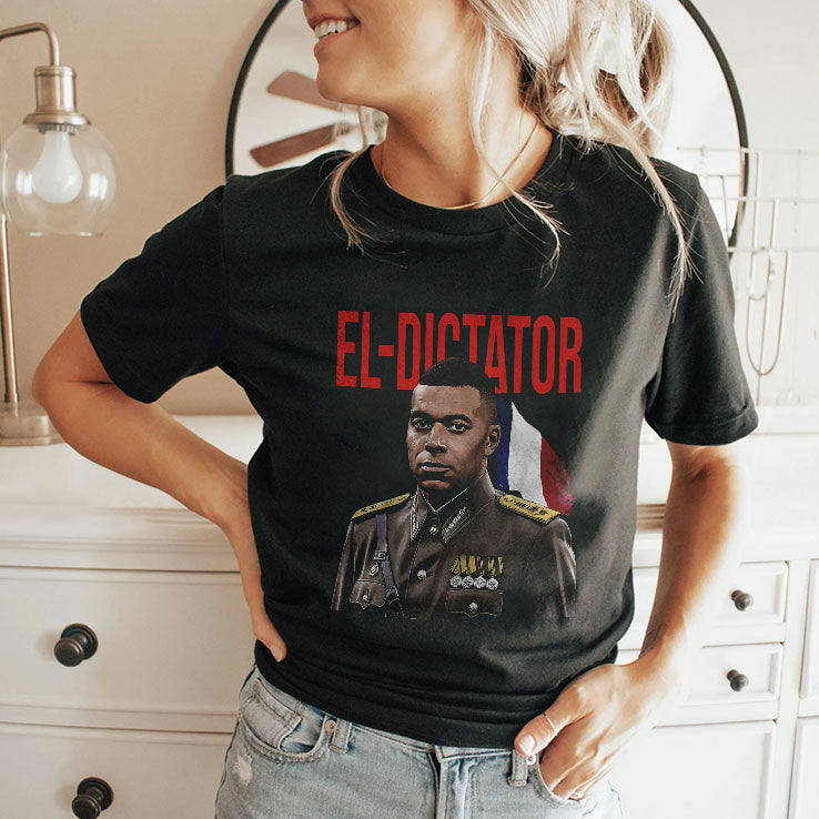 Kylian Mbappe The Dictator T Shirt Unisex