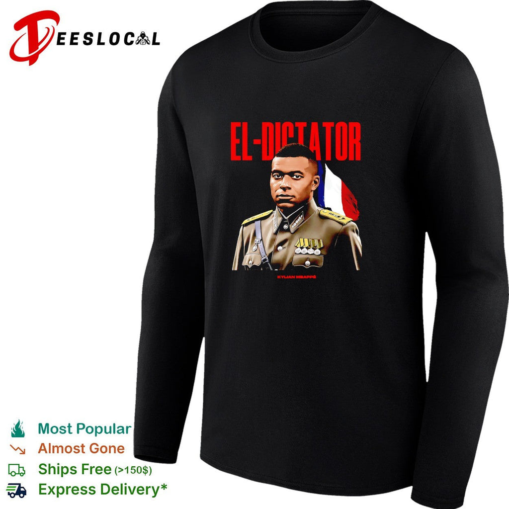 Kylian Mbappe x El Dictator military France shirt Unisex