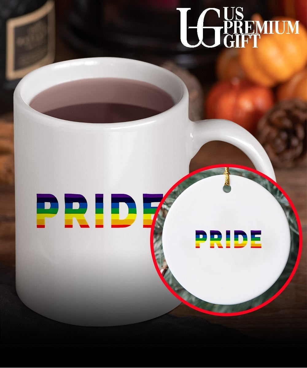 LGBTQ Pride Month Rainbow Lettering Print shirt Unisex