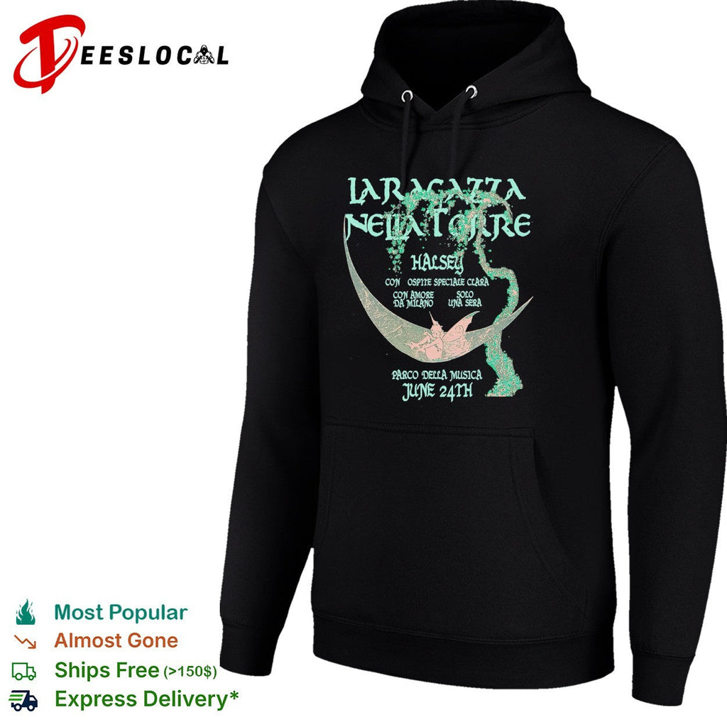 La Ragazza nella Torre Halsey con Ospite Speciale Clara Parco della Musica shirt Unisex