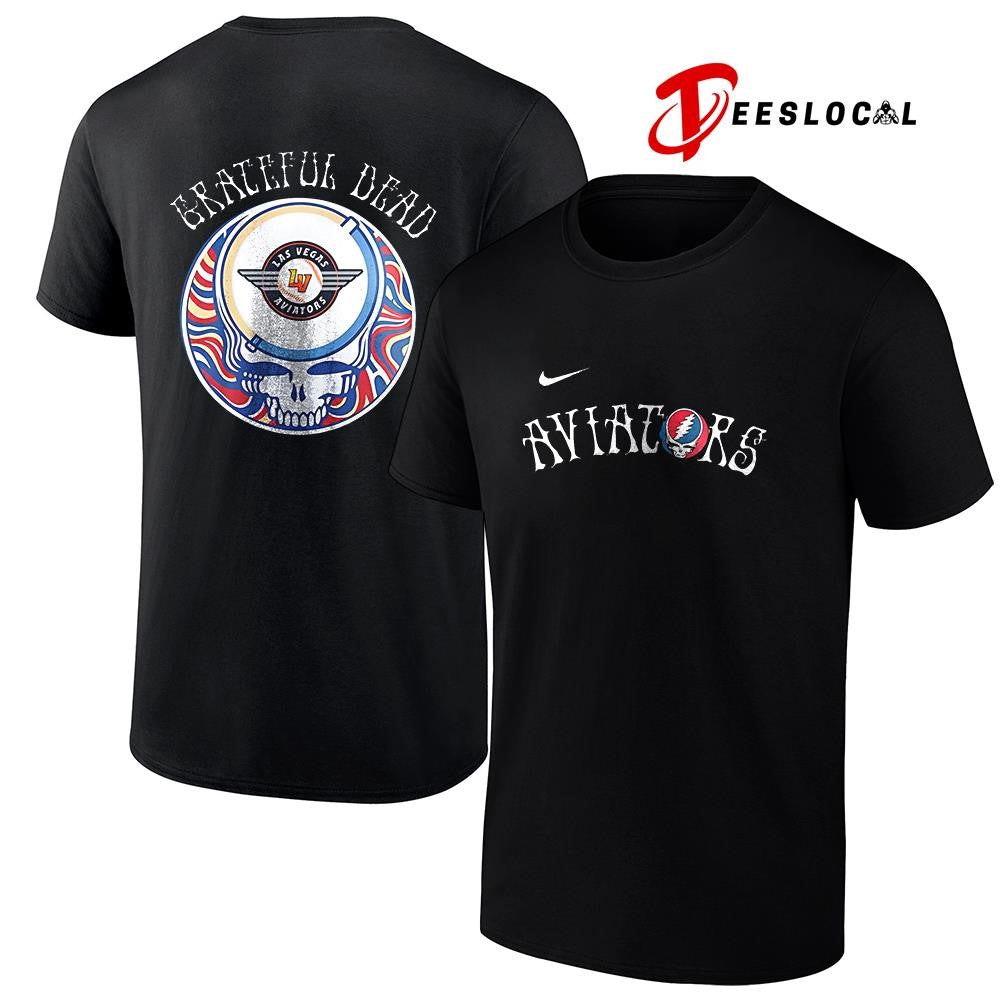 Las Vegas Aviators x Grateful Dead Triple A logo shirt Unisex