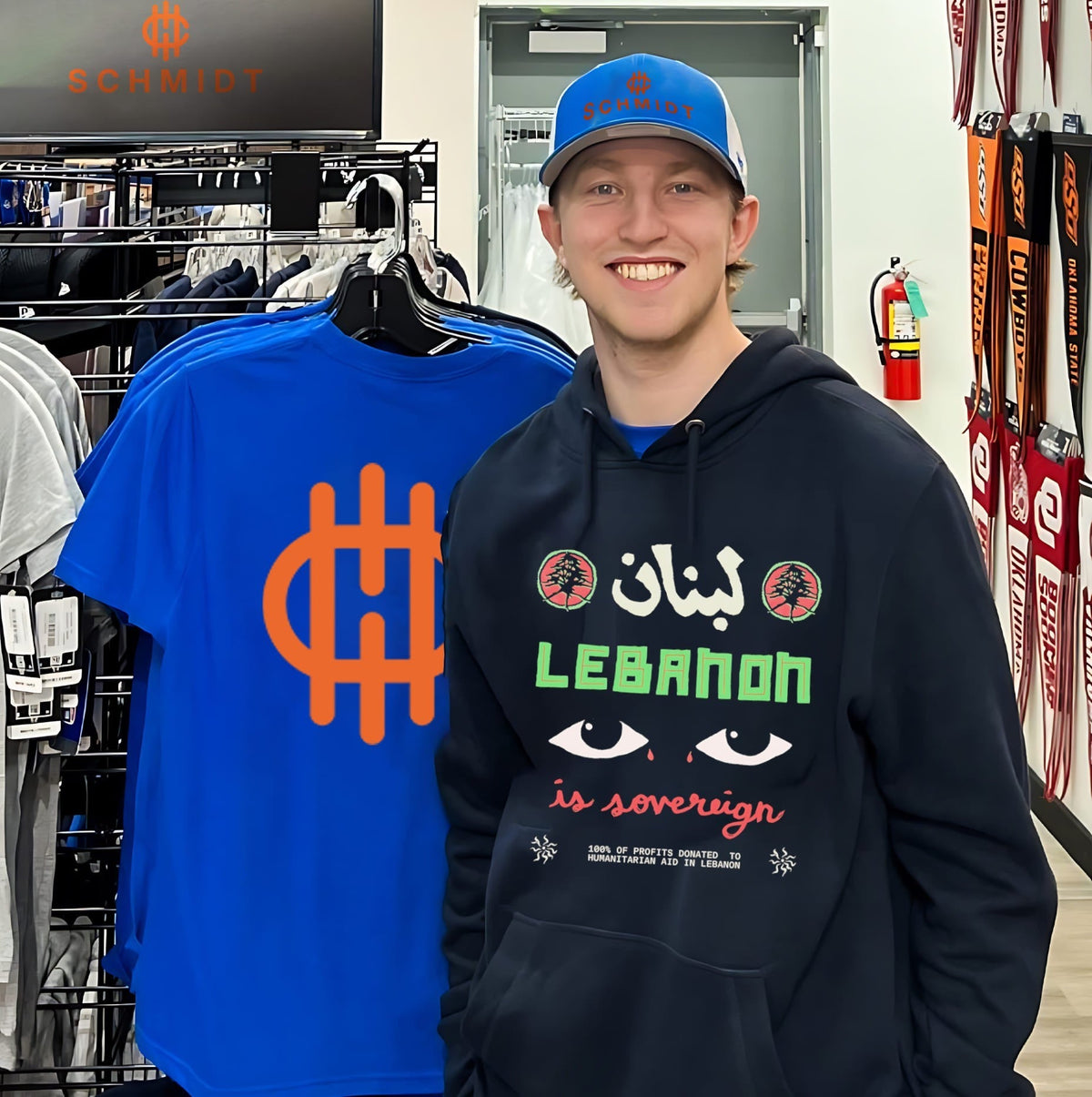 Lebanon in Sovereign 100% of profits donated to humanitarian aid in Lebanon shirt Unisex