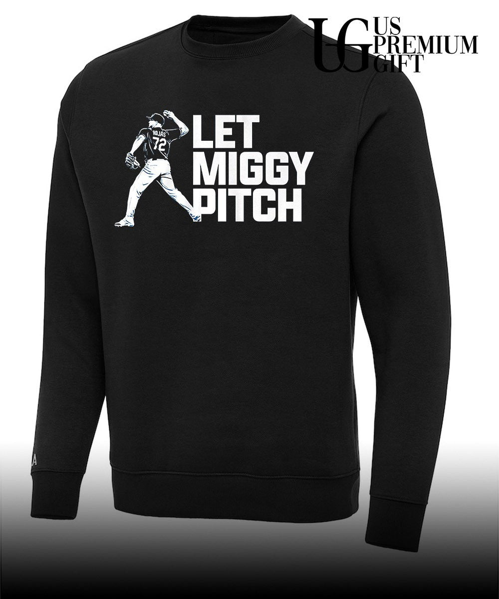 Let Miggy Pitch Miguel Rojas Los Angeles Dodgers baseball shirt Unisex