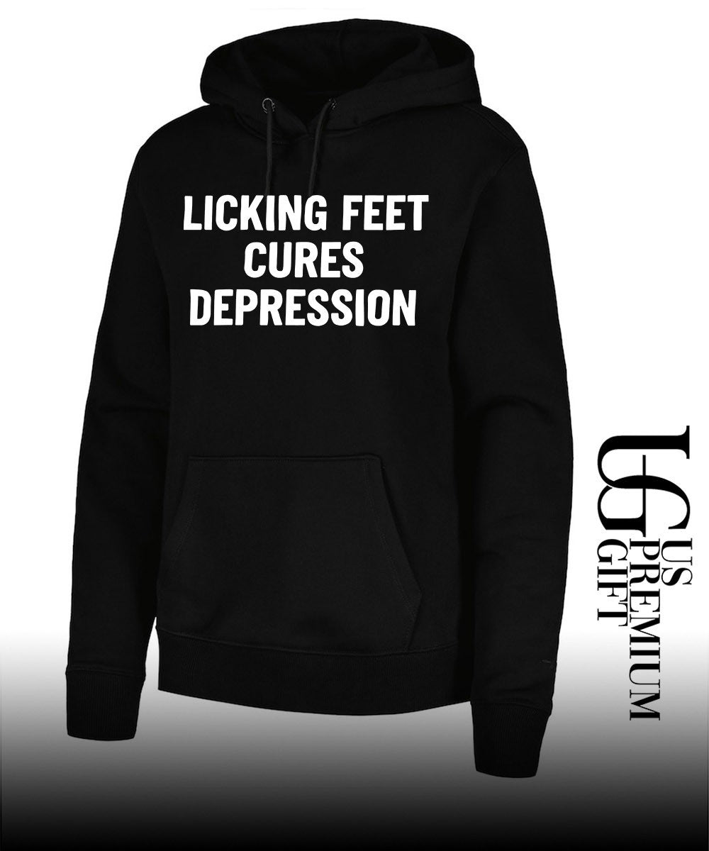 Licking Feet Cures Depression shirt Unisex