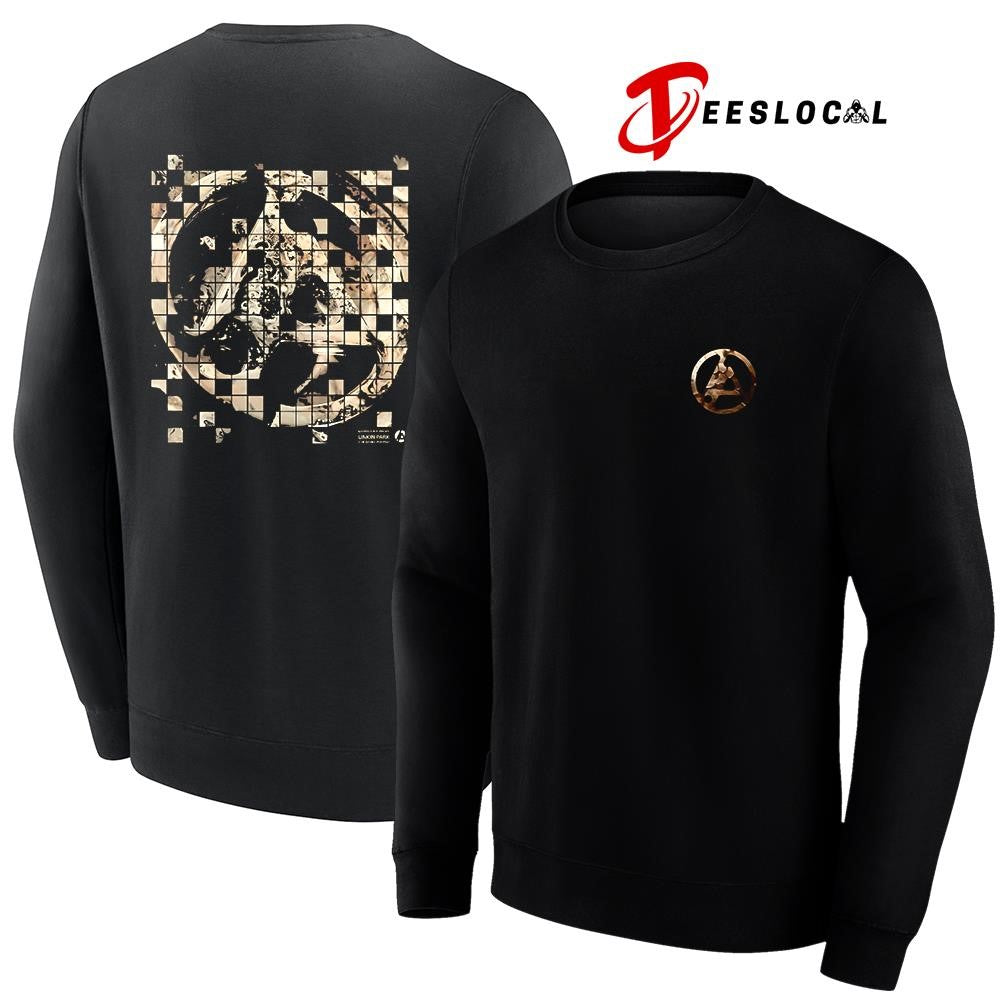 Linkin Park FZ tile glitch graphic shirt Unisex