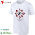 Linkin Park Firenze Italia Emporio Da Zero Flower logo shirt Unisex