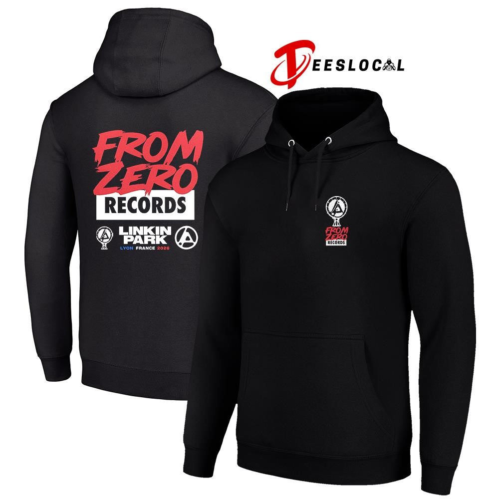 Linkin Park From Zero Records Lyon France pop up shirt Unisex