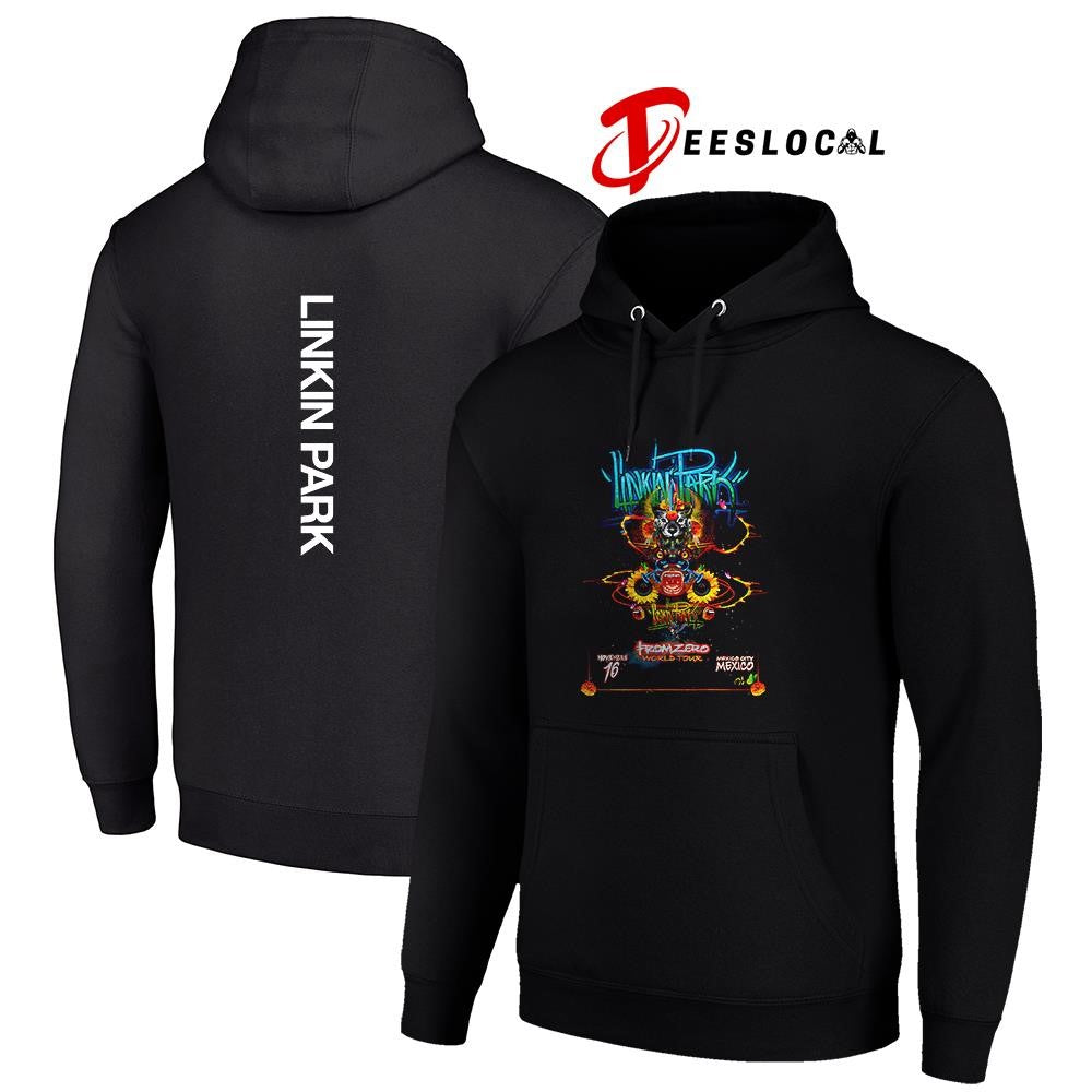 Linkin Park From Zero world tour Mexico city poster shirt Unisex