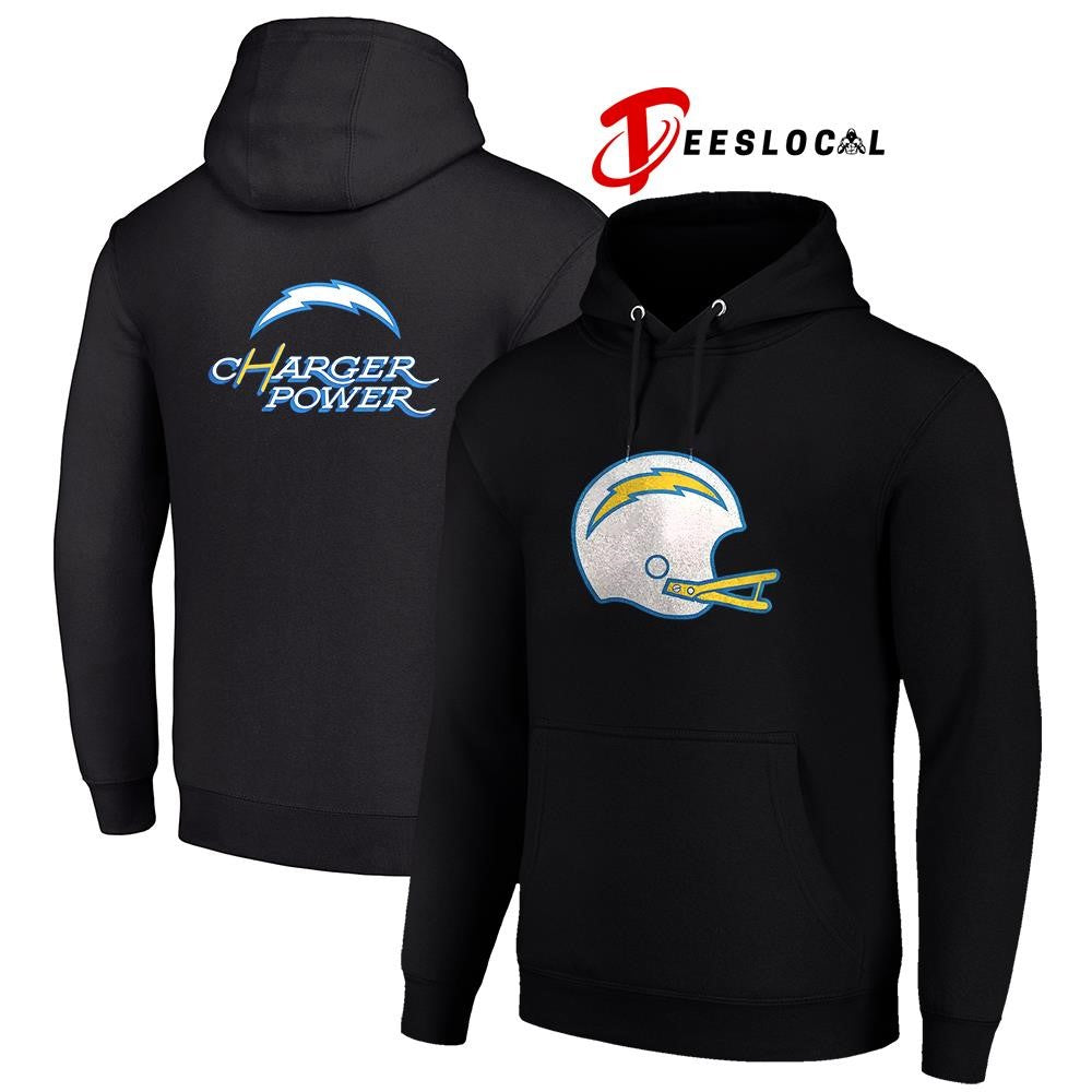 Los Angeles Chargers Charger Power helmet logo shirt Unisex