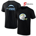 Los Angeles Chargers Charger Power helmet logo shirt Unisex