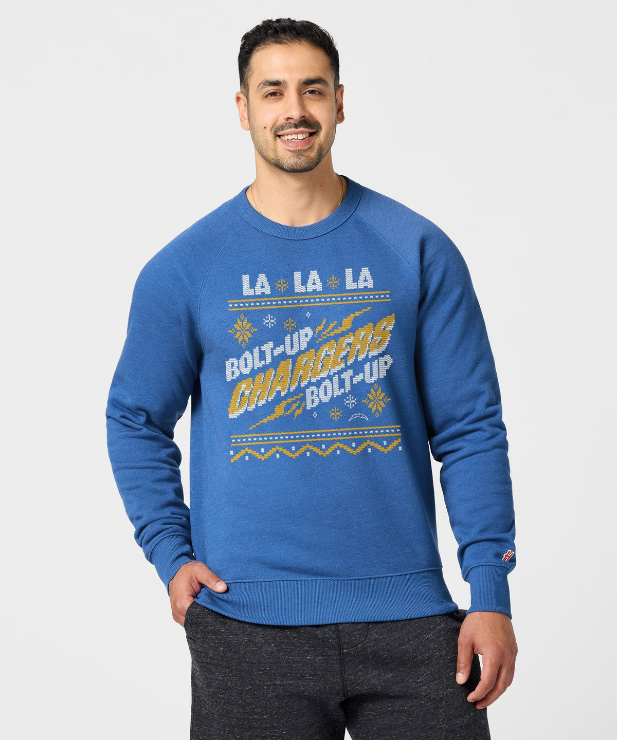 Los Angeles Chargers Holiday Crewneck Unisex