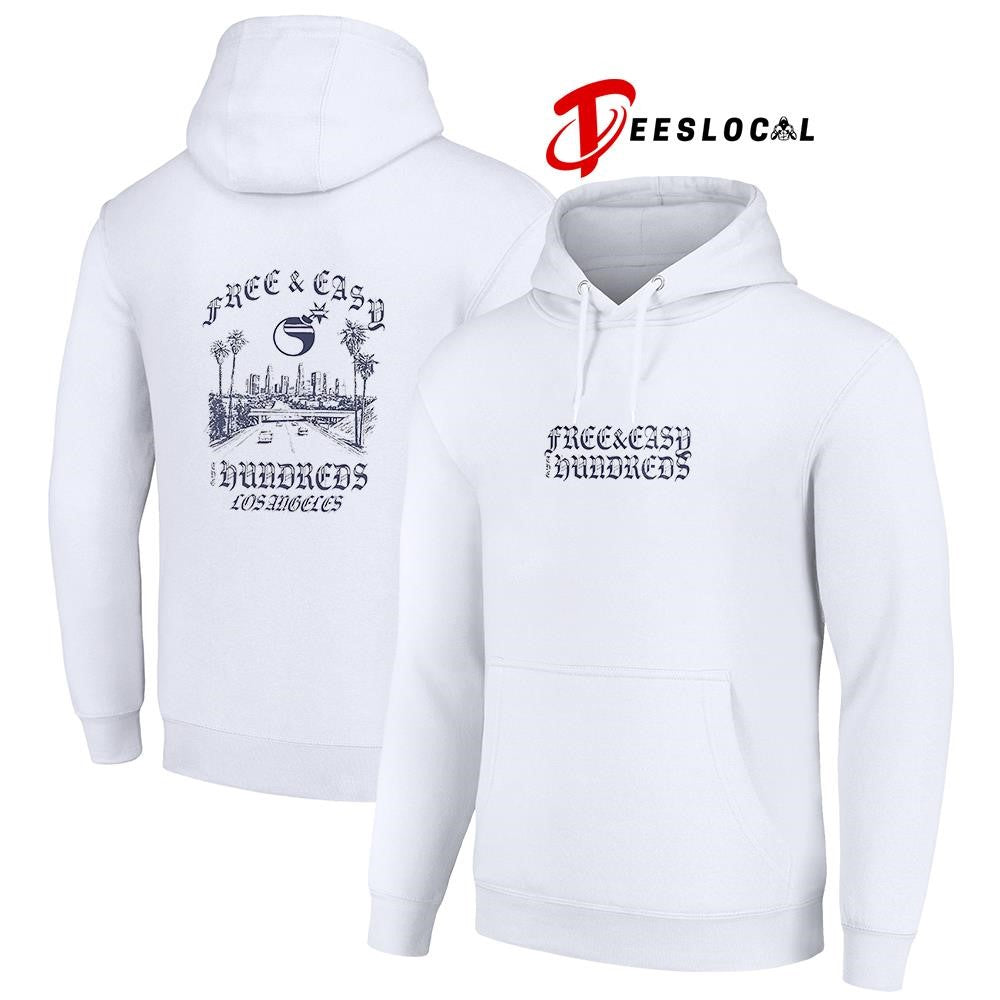 Los Angeles The Hundreds free and easy freeway graphic shirt Unisex
