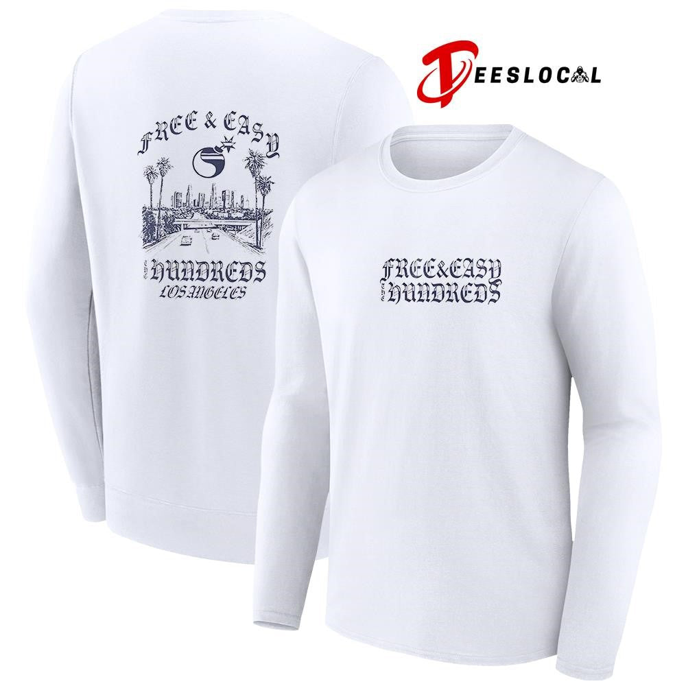 Los Angeles The Hundreds free and easy freeway graphic shirt Unisex