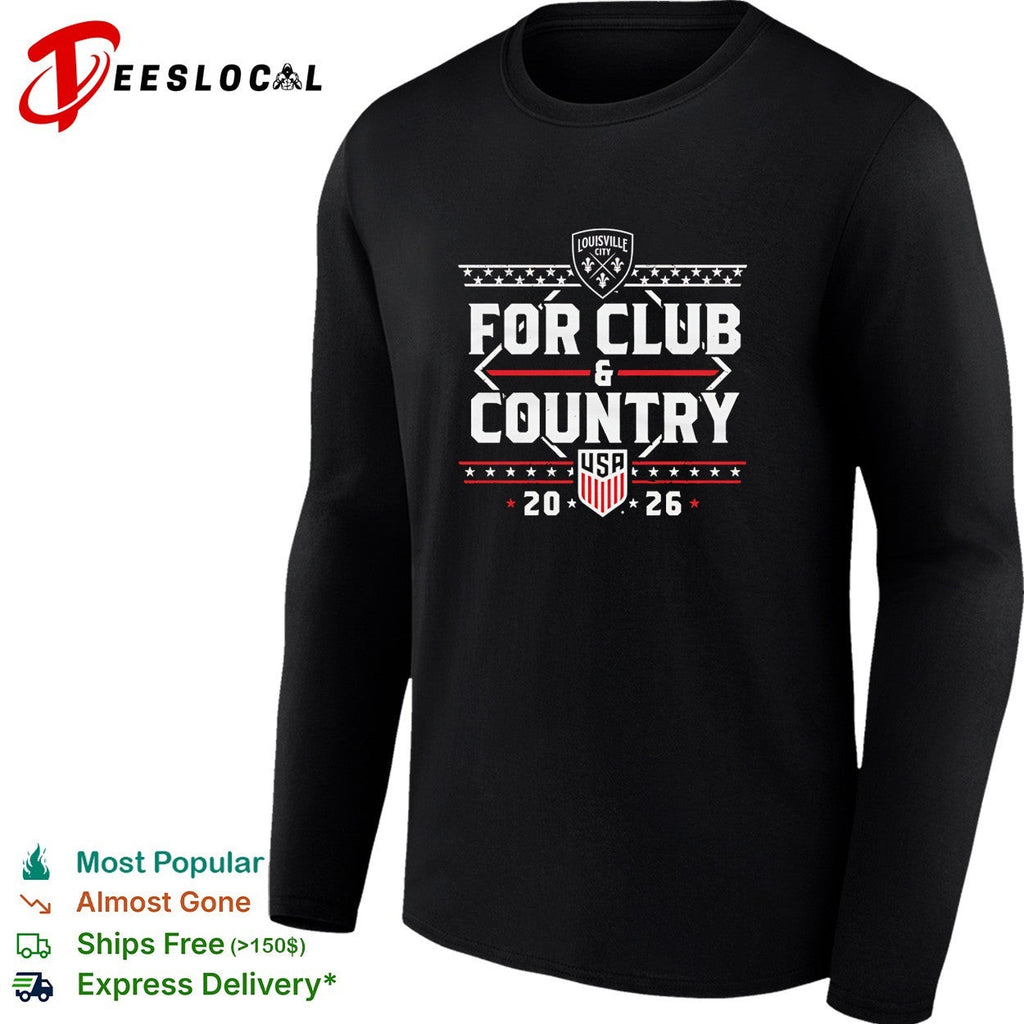 Louisville City FC for club and country USA 2026 soccer shirt Unisex