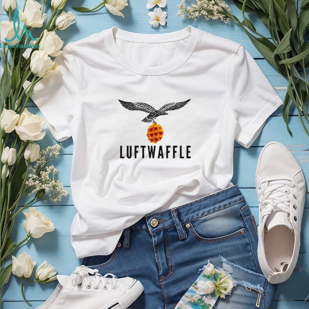 Luftwaffe eagle carrying a waffle shirt