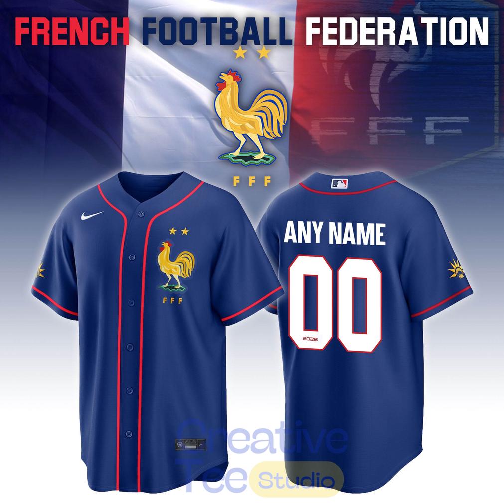 Baseball x France 2026 Federation Baseball Jersey Unisex