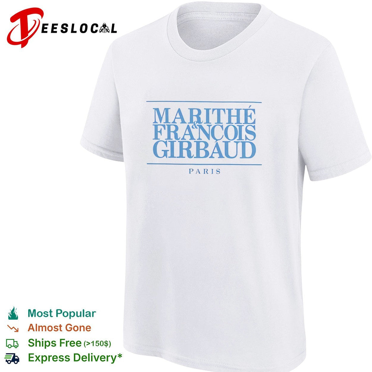 Marithe Francois Girbaud Paris Logo Shirt Unisex