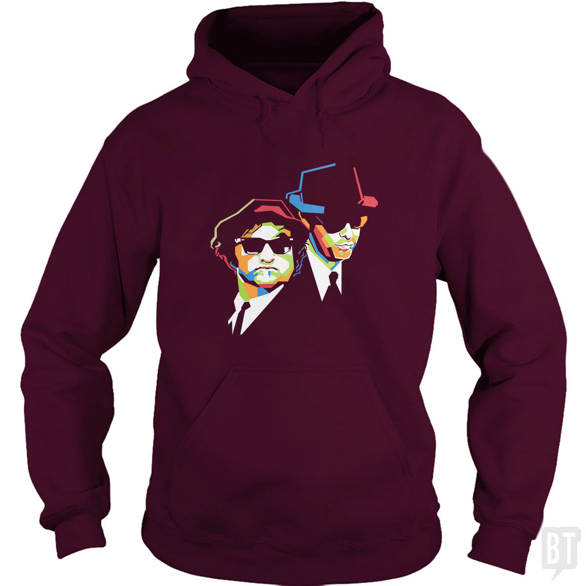 Blues Brothers Cubism Hoodie