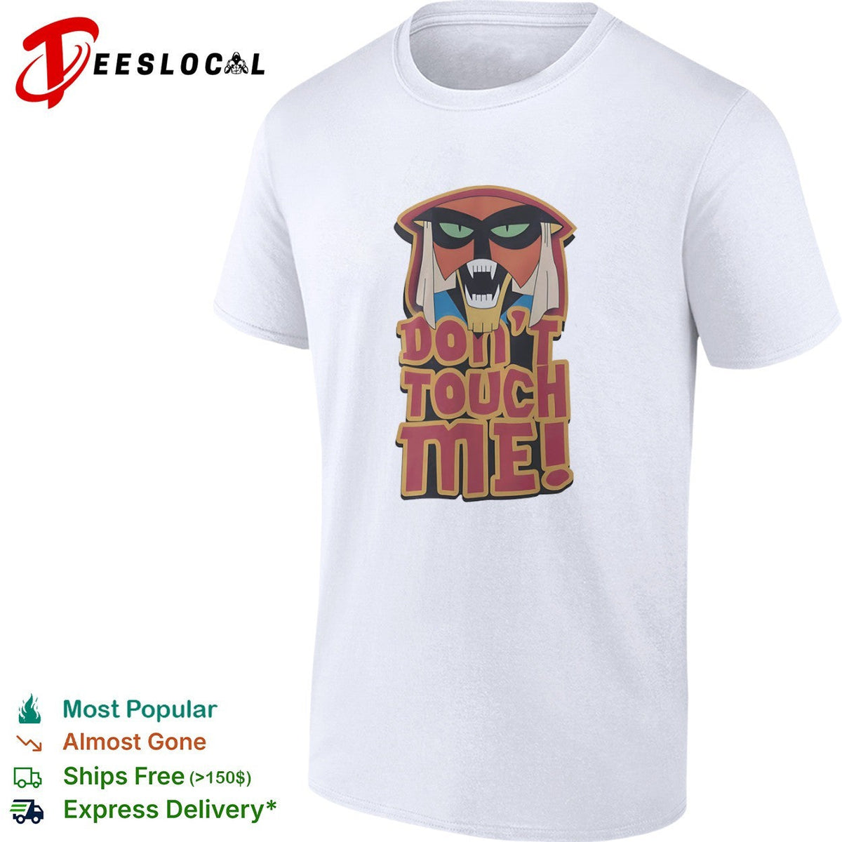 Master Shake Aqua Teen Hunger Force Don’t Touch Me shirt Unisex