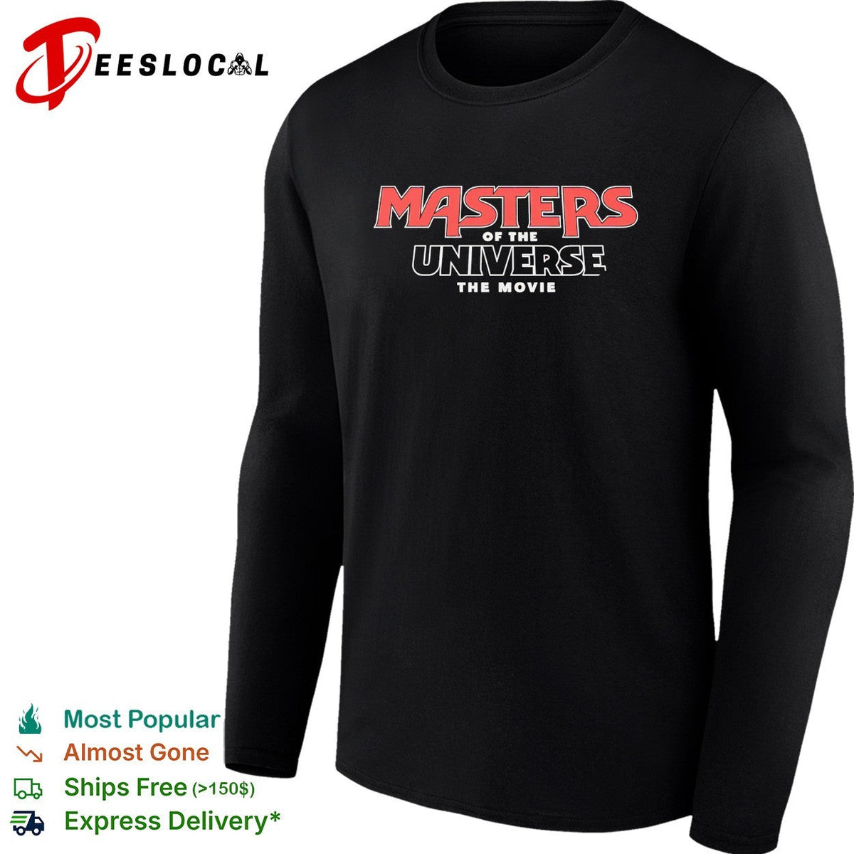 Masters of the Universe the movie logo vintage shirt Unisex