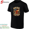 May We Never Forget Freedom Is Never Free Patriotic Veteran pride shirt Unisex