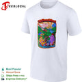McDonaldland picnic characters Hamburglar Grimace Birdie McDonaldland train shirt Unisex
