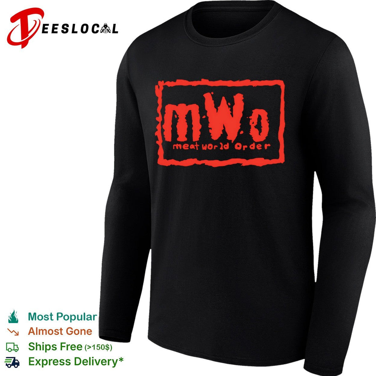Meat World Order nWo parody logo shirt Unisex