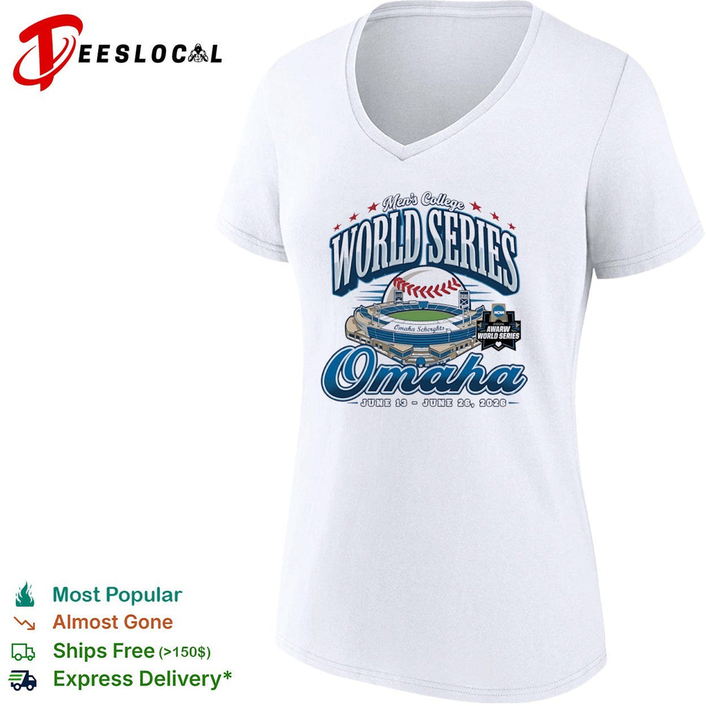 Men’s College World Series Omaha June 13 to June 26 2026 NCAA World Series shirt Unisex