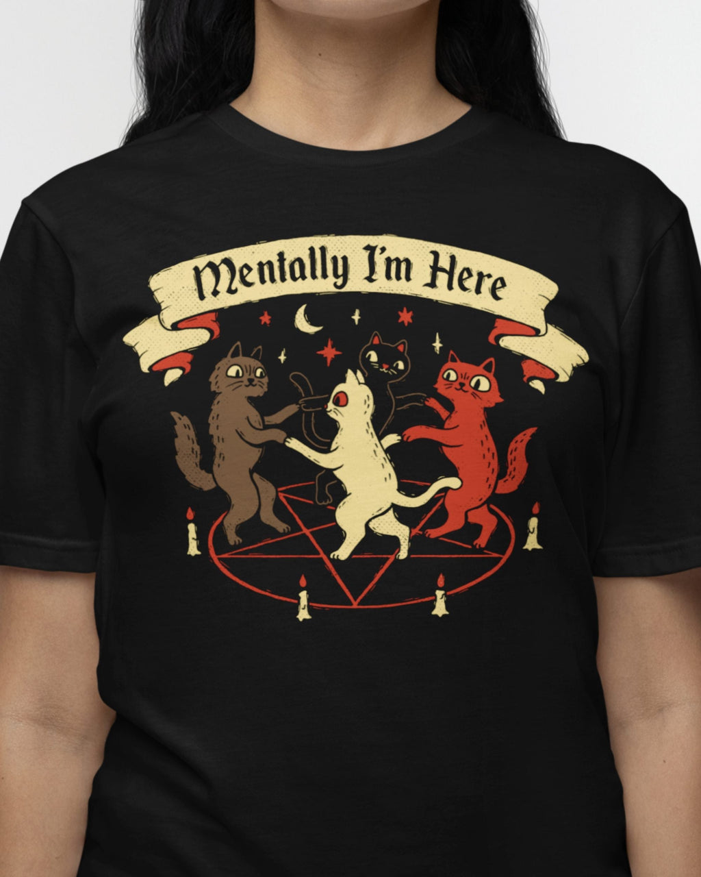 'Mentally I'm Here' Shirt Unisex