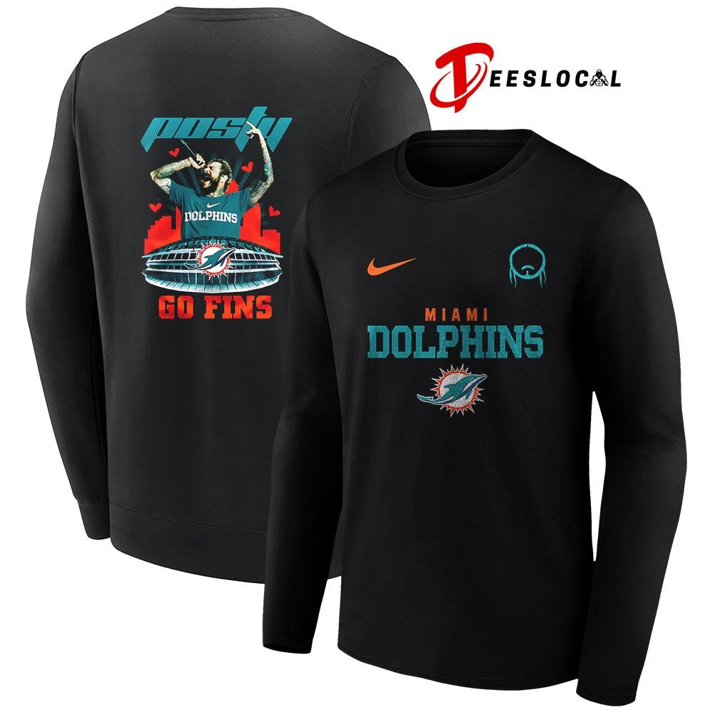Miami Dolphins x Post Malone Posty stadium shirt Unisex