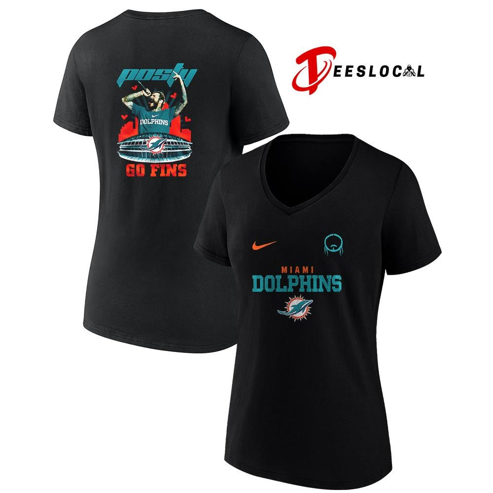 Miami Dolphins x Post Malone Posty stadium shirt Unisex