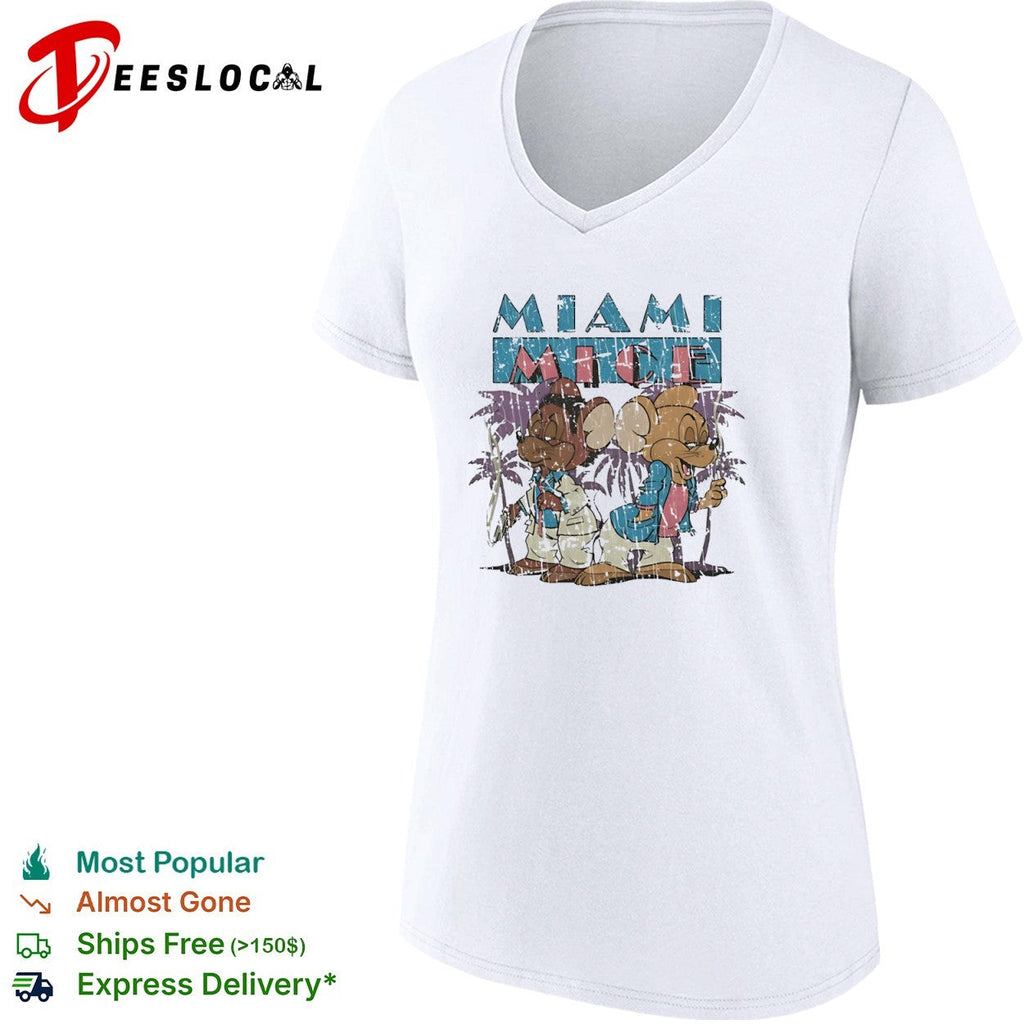 Miami Mice Sonny Crockett Ricardo Tubbs Miami Vice 80s shirt Unisex