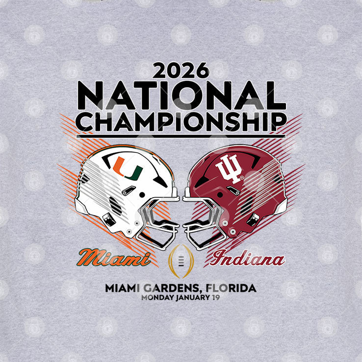 Miami Vs Indiana CFP National Championship 2026 Unisex
