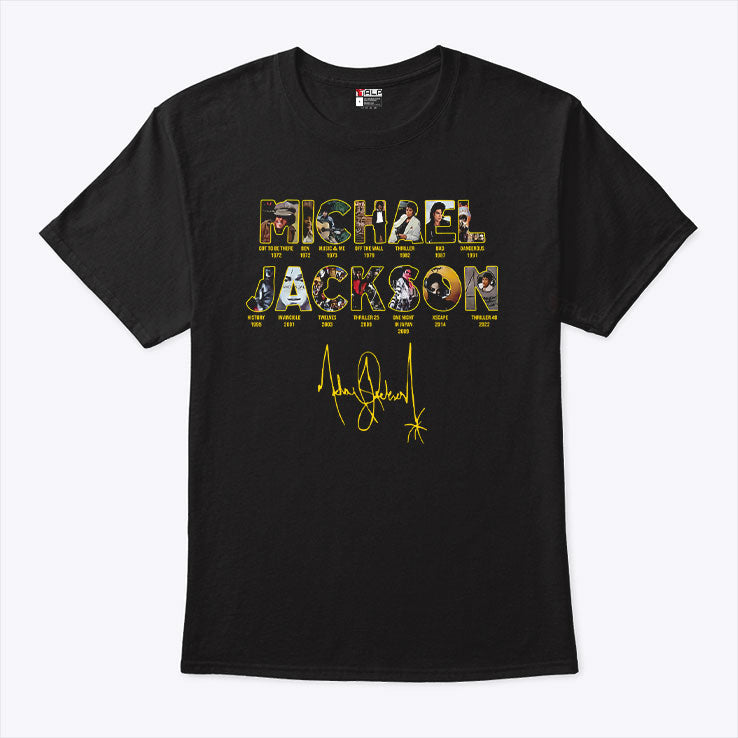 Michael Jackson 90s Retro Graphic T Shirt Unisex