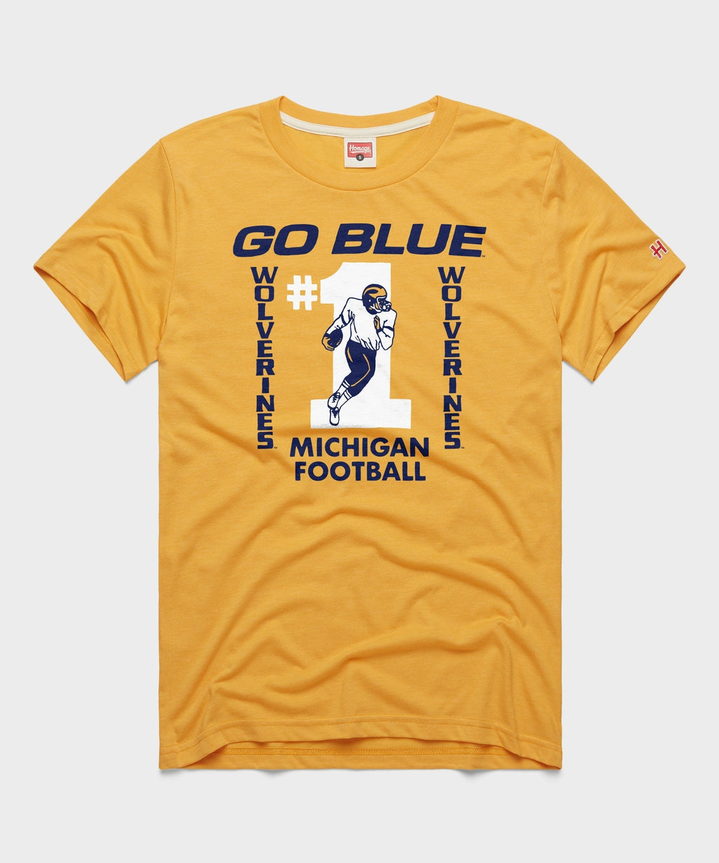 Michigan Football Go Blue Unisex