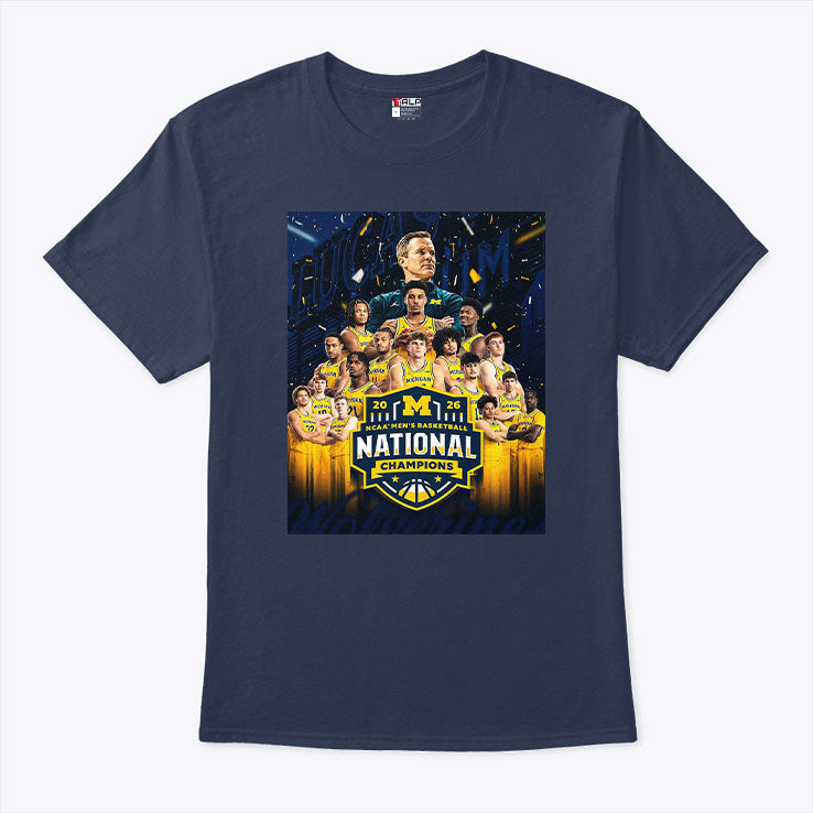Michigan Wolverines 2026 National Champions T Shirt Unisex