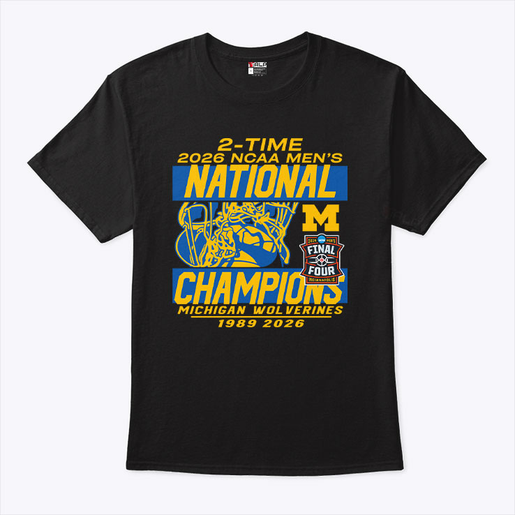Michigan Wolverines National Champions 1989 2026 T Shirt Unisex