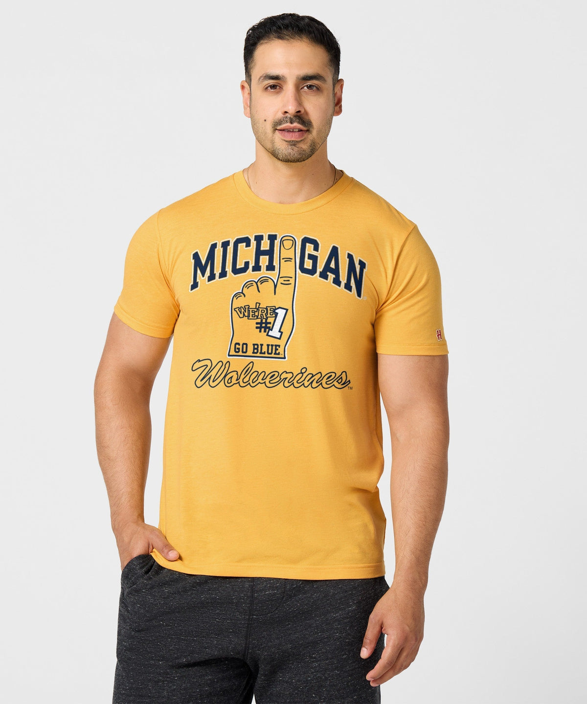 Michigan Wolverines Number One Unisex