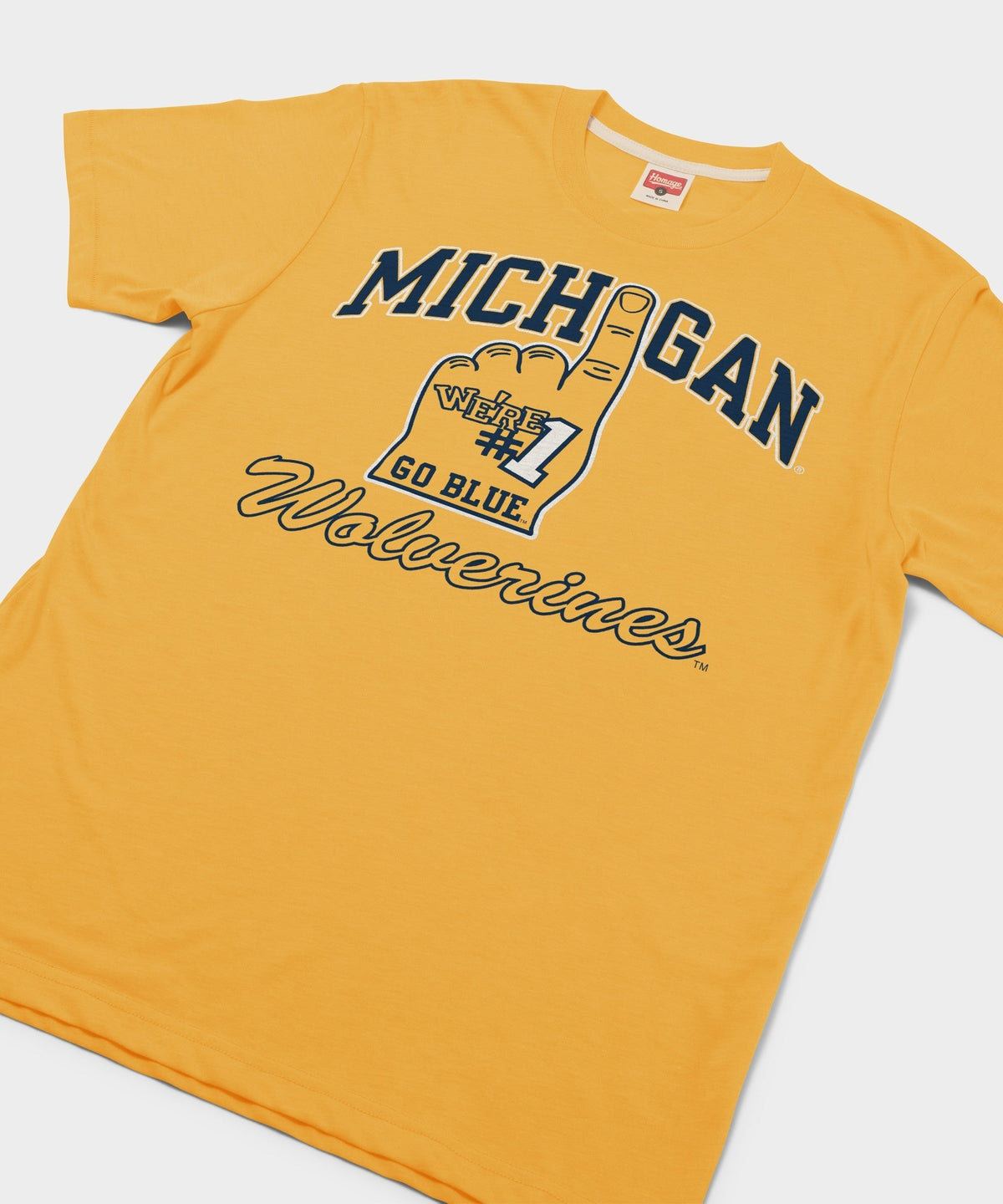 Michigan Wolverines Number One Unisex