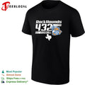 Midland RockHounds 432 Baseball Texas Map Mascot shirt Unisex