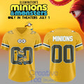 Minions & Monsters Movies Custom Football Jersey Unisex